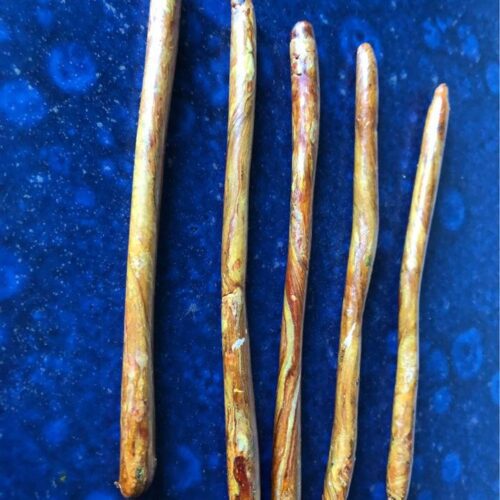 Natural raw propolis harvested from Kent bee colonies